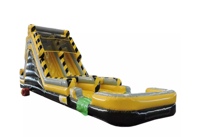 22' Toxic Dual Slide With Pool 22' Toxic Dual Slide With Pool