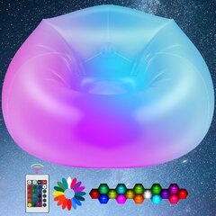 Inflatable LED chair