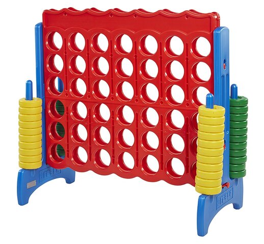 GIANT CONNECT 4 GAME RED 