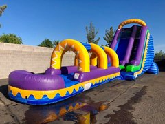 22 FT SUNRISE WATER SLIDE + SLIP AND SLIDE