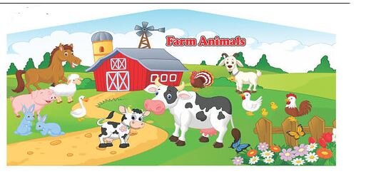 Farm Bounce House theme