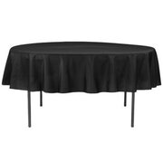 Black- Table Cloth for 60" Round