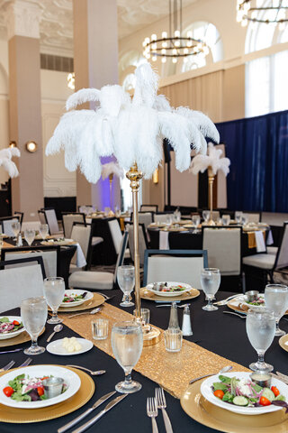 Luxury Feather Centerpiece Luxury Feather Centerpiece