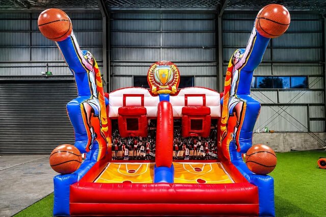Dual Basketball Toss Dual Basketball Toss