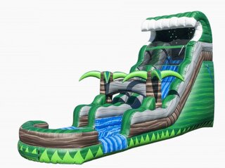 18' Emerald Crush Tsunami Slide