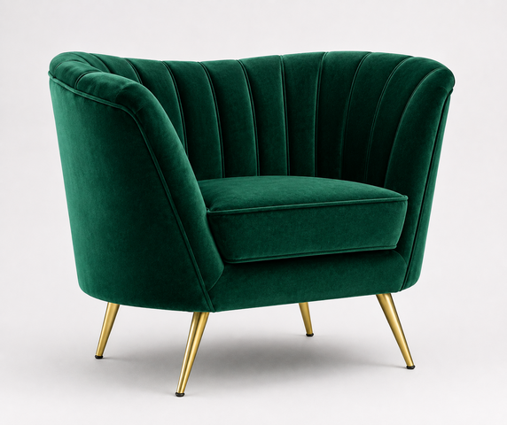Lucky Emerald Green Chair Lucky Emerald Green Chair