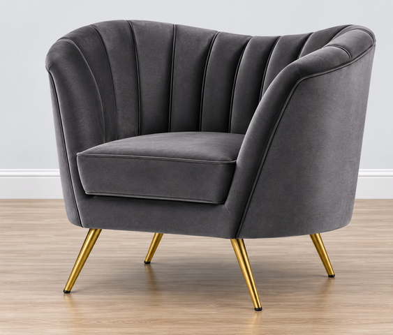 Grey Velvet Chair Grey Velvet Chair