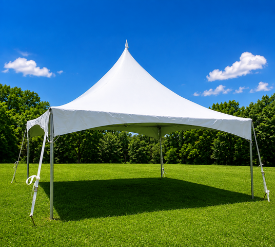 White 20x20 Peak Tent White 20x20 Peak Tent