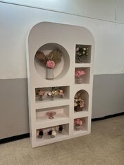 "NEW" White Decor Shelf (Customizable)