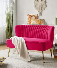 "NEW" Fuchsia or Hot Pink Love Seat