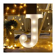 Marquee "J" Letter