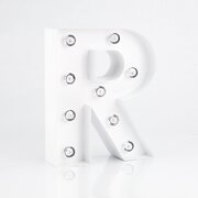 Marquee "R" Letter