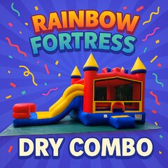 Rainbow Fortress Dry Bounce and Slide Combo