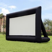 20' Diagonal Portable Projection Movie Screen