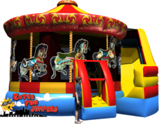 Carousel Inflatable Combo 227