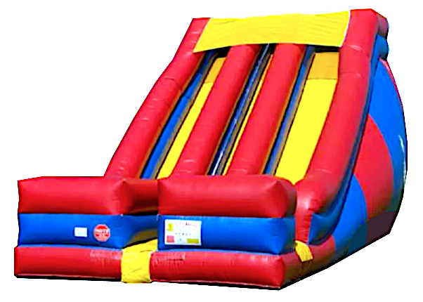 25' Dual Lane Mega Slide 25' Dual Lane Mega Slide
