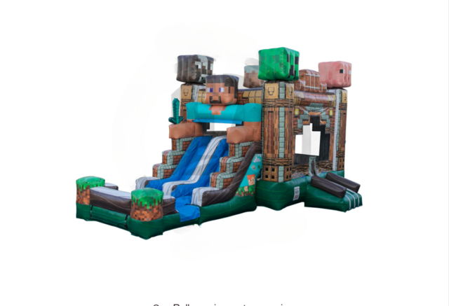 COMING SOON Pixel Bounce House with Slide COMING SOON Pixel Bounce House with Slide