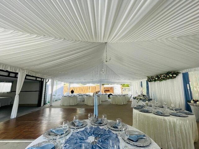 40x60 Tent Draping- 200 Guests 40x60 Tent Draping- 200 Guests