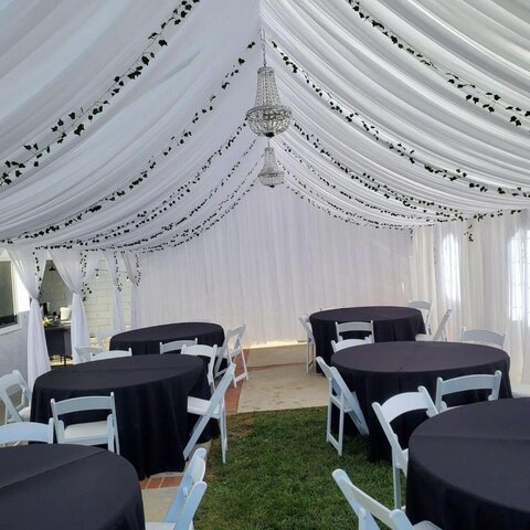 40x40Tent Draping-150 Guests 40x40Tent Draping-150 Guests