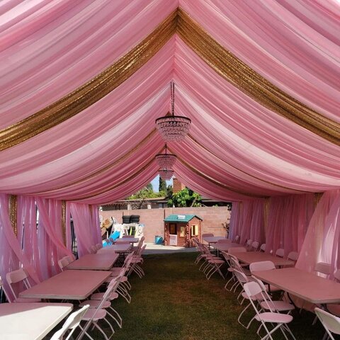 30x40 Tent Draping-100 Guests 30x40 Tent Draping-100 Guests