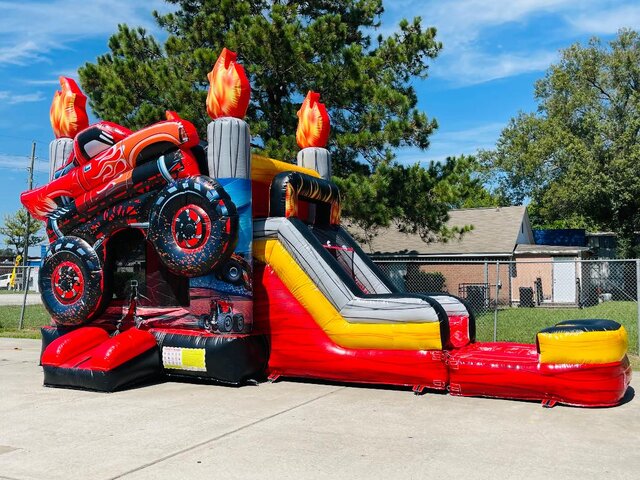 Monster Truck bounce house combo 94 Monster Truck bounce house combo 94