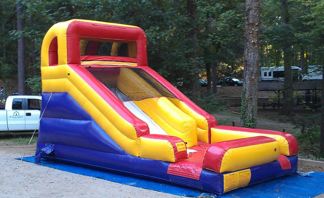 14 Foot Rainbow Slide - Dry 14 Foot Rainbow Slide - Dry