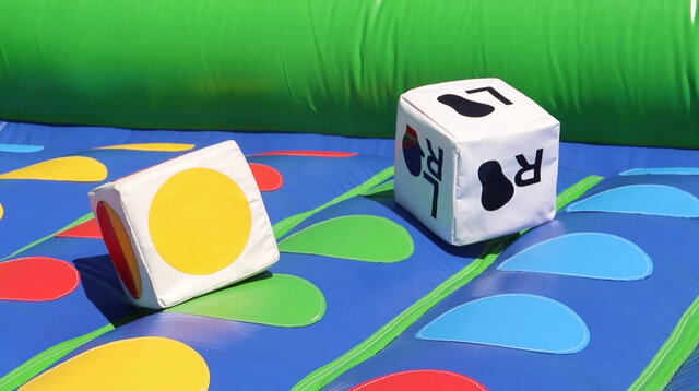 Giant twister games rental by fun bounces rental in Shorewood, IL 