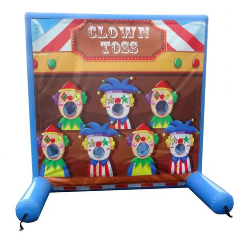Clown Toss Inflatable Game 