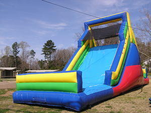 Rockwall  Slide Requires Large 'Inflatable Delivery