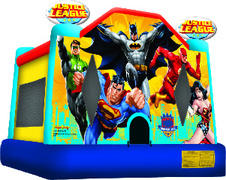 The Justice League Bounce House The Justice League Bounce House