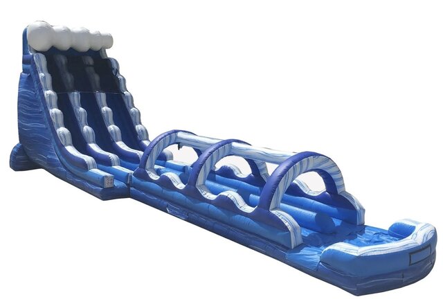22’Hx60’L Tidal Wave Dual Lane Slide (Wet Only) 22’Hx60’L Tidal Wave Dual Lane Slide (Wet Only)