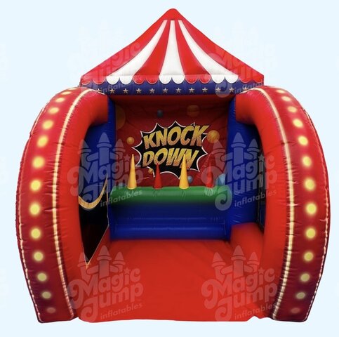 Carnival Knock Down Game Carnival Knock Down Game