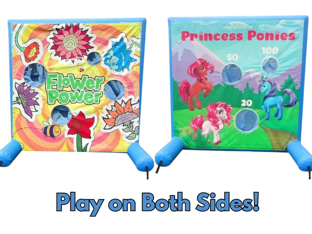 Flower Power and Princess Pony Carnival Toss Game Flower Power and Princess Pony Carnival Toss Game