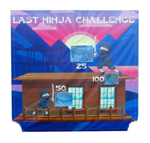 Last Ninja Challenge Carnival Toss Game Last Ninja Challenge Carnival Toss Game