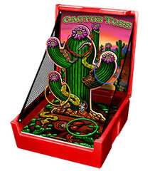 Cactus Toss Carnival Game