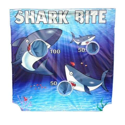 Shark Bite Carnival Toss Game Shark Bite Carnival Toss Game