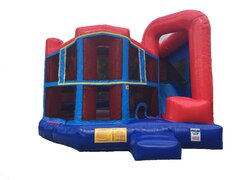 5 in 1 Bounce House with Slide