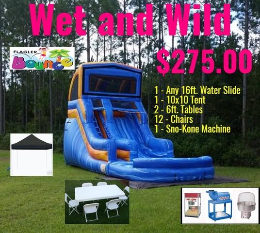 Wet & Wild Party Package Wet & Wild Party Package