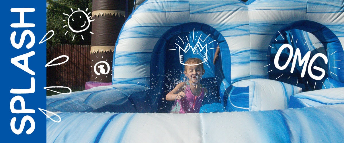 Party Rentals - Inflatable Water Slide Rental in Michigan
