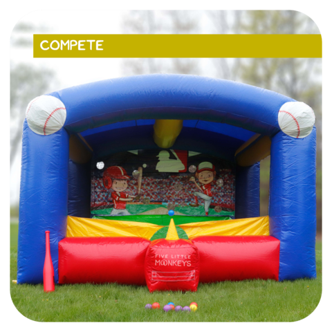Tricky T-Ball Inflatable Game