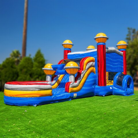 Astronaut Bounce House with Water Slide (Can be used dry) Astronaut Bounce House with Water Slide (Can be used dry)