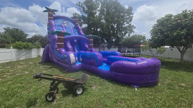 Purple Hurricane 22ft Dual Lane Purple Hurricane 22ft Dual Lane