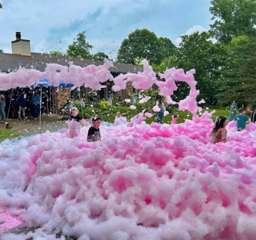 Single Color Foam Cannon Party (staffed event) Single Color Foam Cannon Party (staffed event)