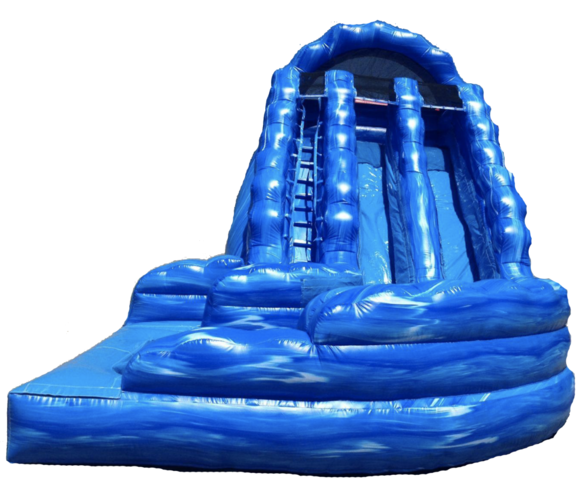 18 ft Blue Lagoon Curvy Water Slide 18 ft Blue Lagoon Curvy Water Slide