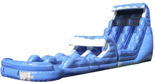 22 ft Tsunami Water Slide w/ Slip-n-Dip 22 ft Tsunami Water Slide w/ Slip-n-Dip