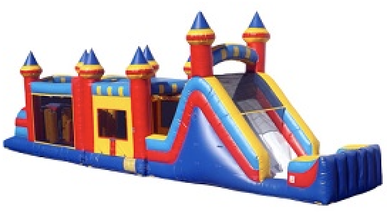 52 ft Royal Bounce Obstacle Course