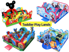 Toddler & Mega Inflatable Play Lands Toddler & Mega Inflatable Play Lands