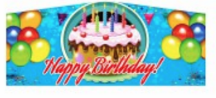 Theme Banner-Birthday Cake *sized Medium (BANNER ONLY) Theme Banner-Birthday Cake *sized Medium (BANNER ONLY)