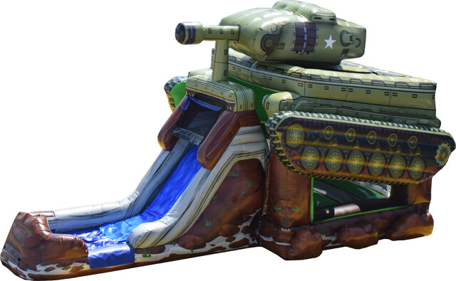 Military Tank Combo with wet/dry slide Military Tank Combo with wet/dry slide