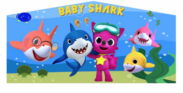 Theme Banner- Sharks 2 Size Medium BANNER ONLY Theme Banner- Sharks 2 Size Medium BANNER ONLY